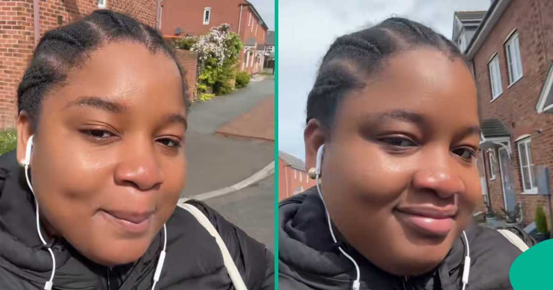 Nigerian support worker tearfully announces her final day.