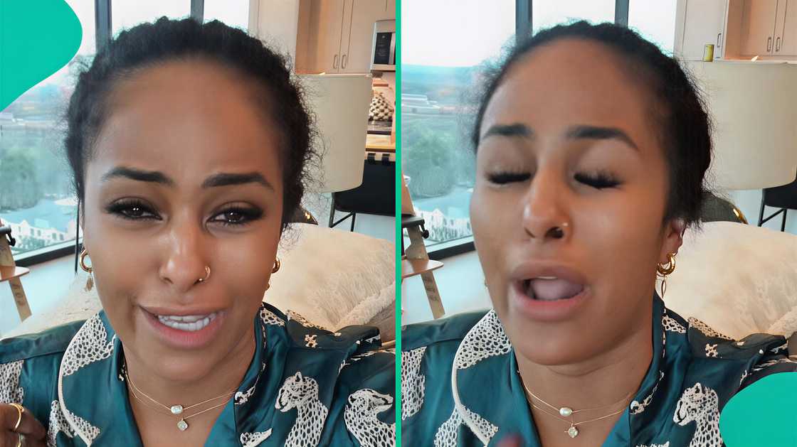Lady breaks down while recounting her childhood belief that her father abandoned her. Lady breaks down while recounting her childhood belief that her father abandoned her.