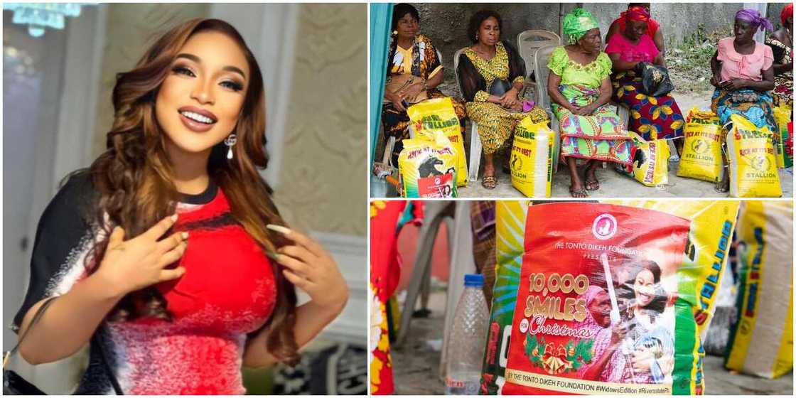 Tonto Dikeh, The Tonto Dikeh Foundation in Rivers State Tonto Dikeh, The Tonto Dikeh Foundation in Rivers State