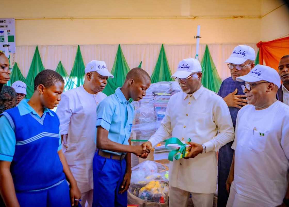 Gwamna Lucky Aiyedatiwa. Gwamna Lucky Aiyedatiwa.