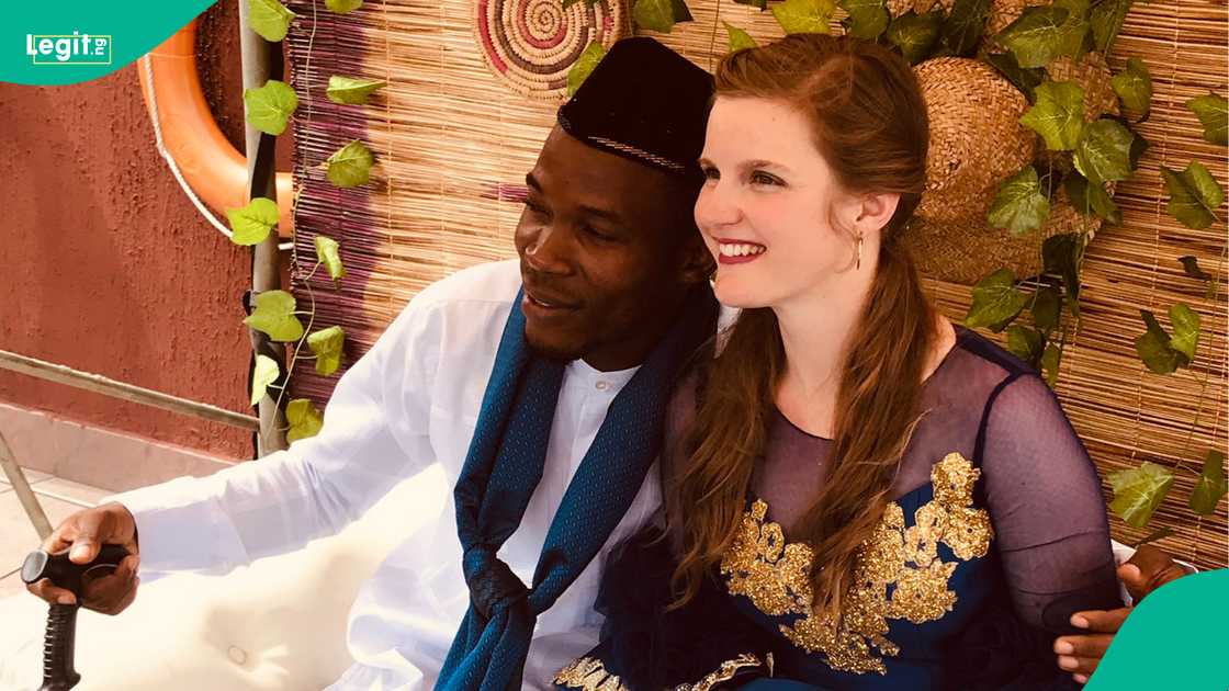 A Nigerian man who married an oyinbo woman opens up on how his wedding cost less than N300,000. A Nigerian man who married an oyinbo woman opens up on how his wedding cost less than N300,000.