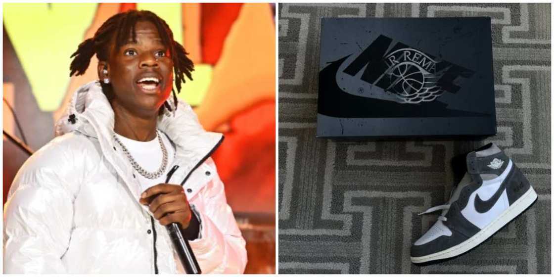 Rema teases collabo with Nike Rema teases collabo with Nike