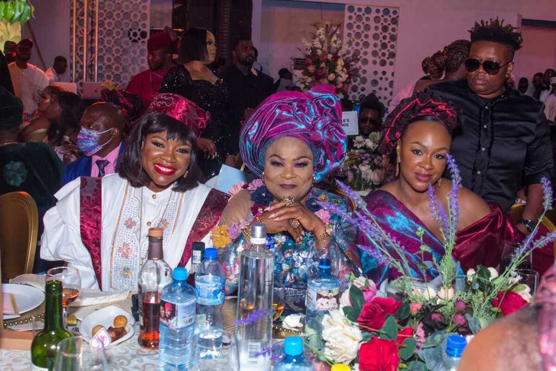 Mo Abudu, Omotola, Ebuka, Waje, Other Friends Bring Colour to Adebola William’s Wedding