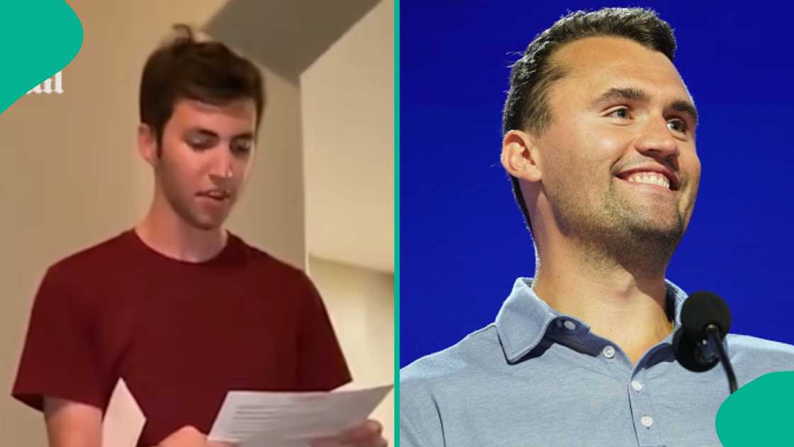 Tyler Robinson's old video shows when he read his scholarship letter. Tyler Robinson's old video shows when he read his scholarship letter.