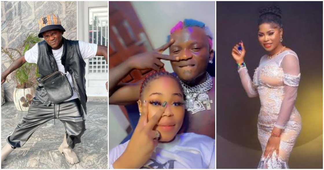Nigerian singer Portable and his wife Nigerian singer Portable and his wife
