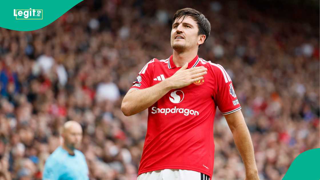 Harry Maguire, Manchester United, Ipswich Town, Premier League, England. Harry Maguire, Manchester United, Ipswich Town, Premier League, England.