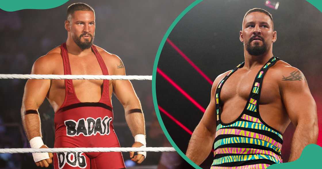 Bron Breakker in the ring. Bron Breakker in the ring.