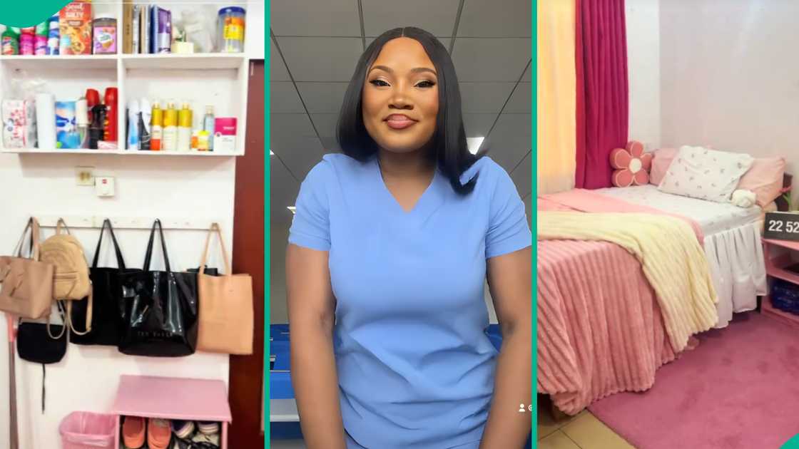 Babcock University student shows off her room on campus, video impresses people