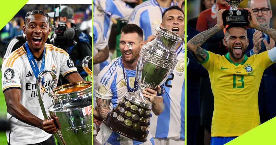 Ranking the 7 most decorated footballers as Lionel Messi wins Copa America again