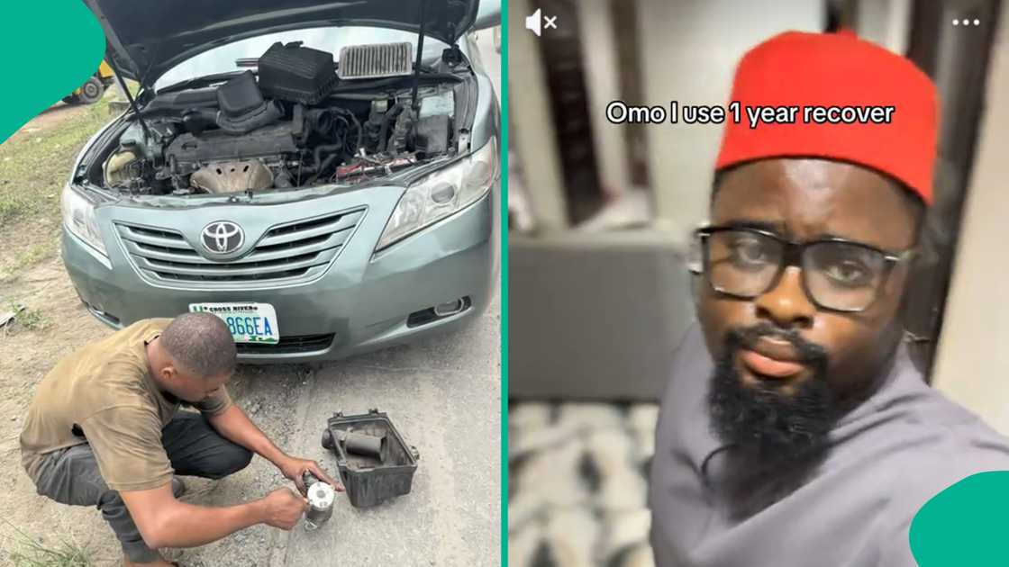 Nigerian man recounts painful experience as he sells off his Toyota Camry vehicle. Nigerian man recounts painful experience as he sells off his Toyota Camry vehicle.
