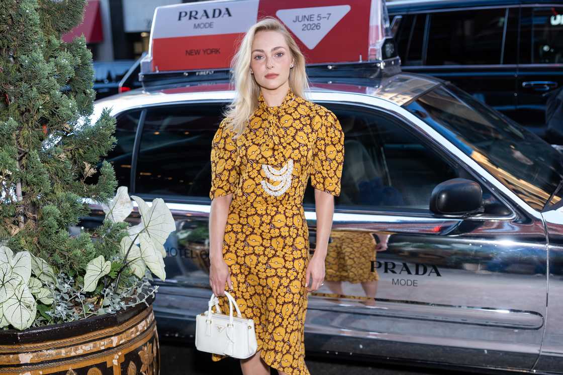 AnnaSophia Rob attends Prada Mode at the Chelsea Hotel in New York City