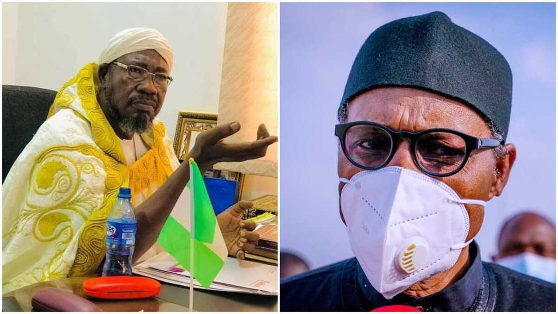Sheikh Nuru Khalid, Apo Chief Imam, Suspension, Buhari, Abuja Mosque Sheikh Nuru Khalid, Apo Chief Imam, Suspension, Buhari, Abuja Mosque