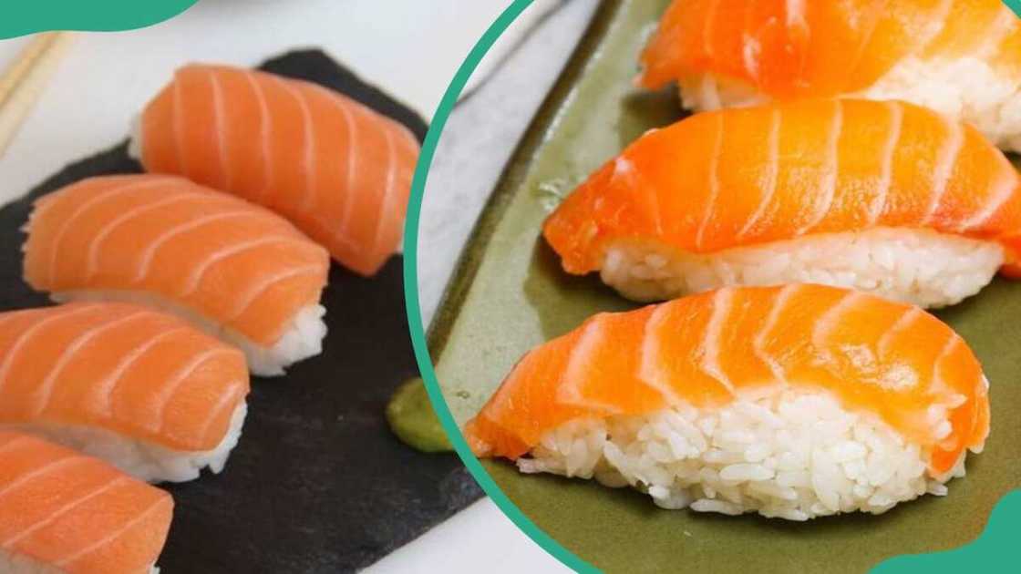 Salmon Nigiri Salmon Nigiri