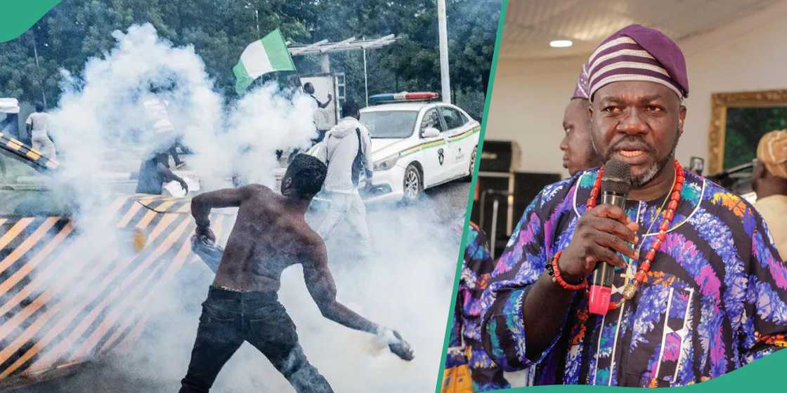 President of Yoruba Council Worldwide, Oladotun Hassan, kick against October 1 protest President of Yoruba Council Worldwide, Oladotun Hassan, kick against October 1 protest