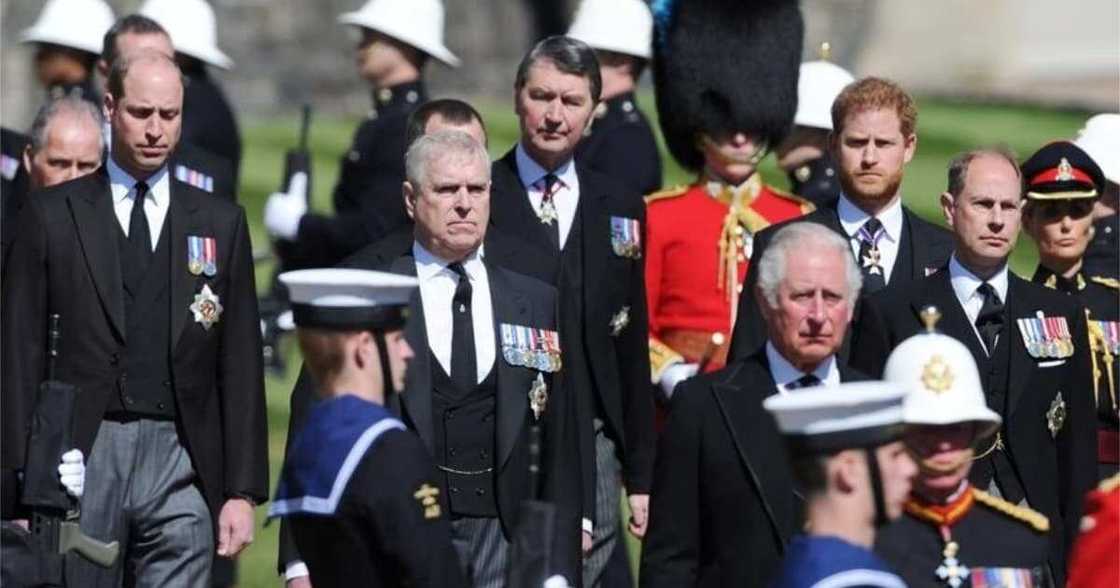 Prince Charles and Harry Reconnect at Philip's Funeral After Year of Father-Son Issues Prince Charles and Harry Reconnect at Philip's Funeral After Year of Father-Son Issues
