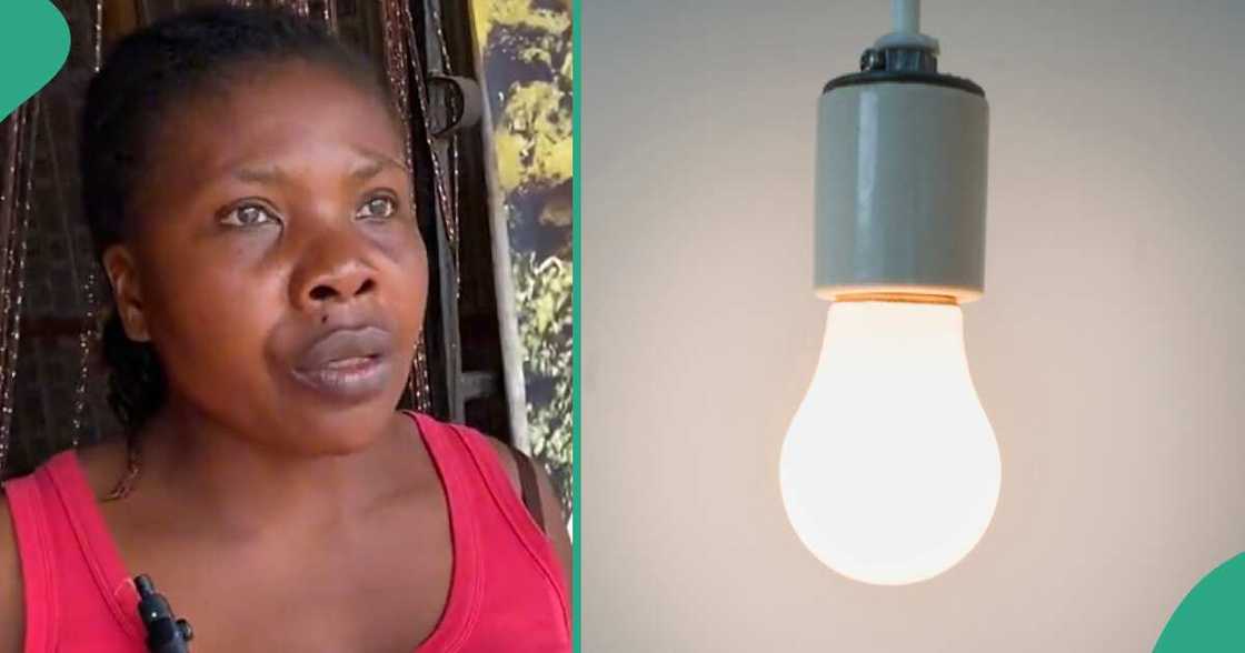 Lady laments high cost of electricity in Ikeja. Lady laments high cost of electricity in Ikeja.