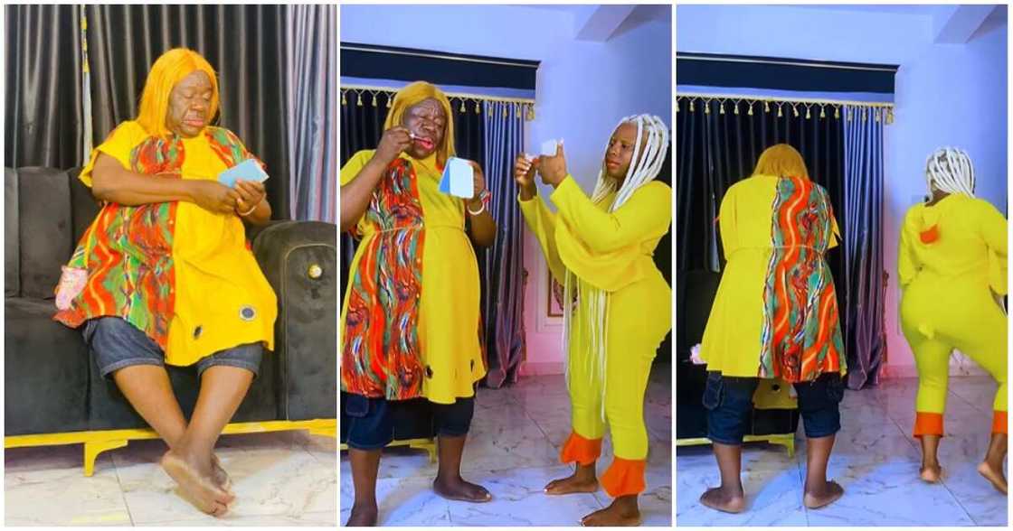 Mr Ibu and daughter Mr Ibu and daughter