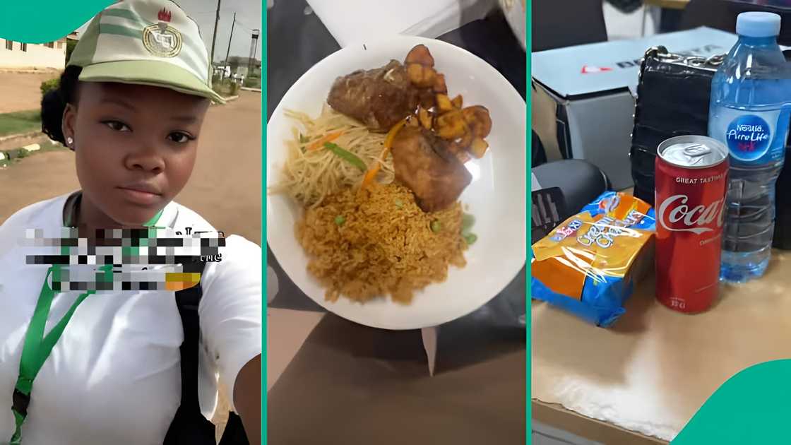 Nigerian corps member goes viral for showing daily meals at PPA Nigerian corps member goes viral for showing daily meals at PPA
