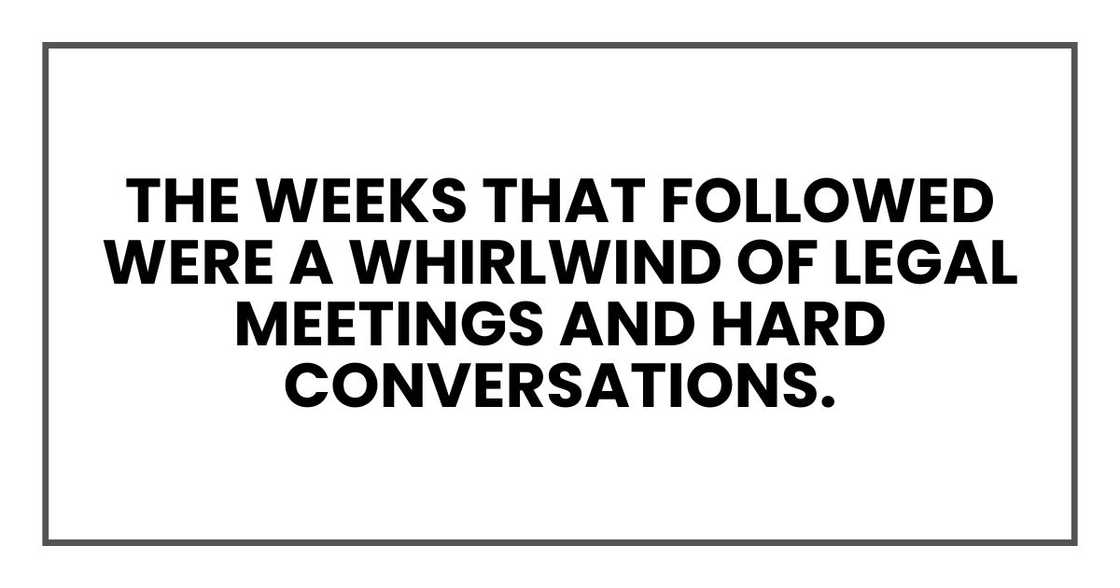 THE WEEKS THAT FOLLOWED