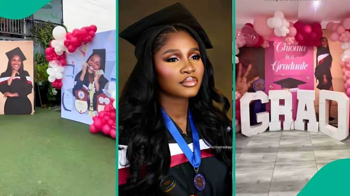 Lady with 4.72 CGPA celebrates first class after graduating from Babcock University Lady with 4.72 CGPA celebrates first class after graduating from Babcock University