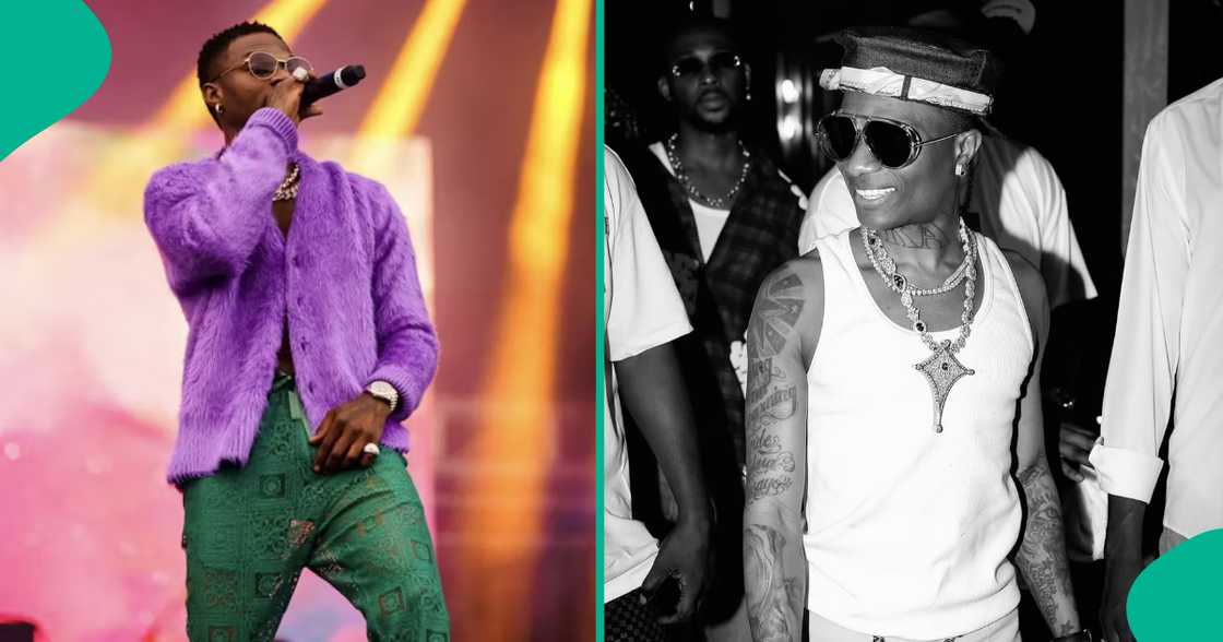 Wizkid performs at Greater Lagos concert.