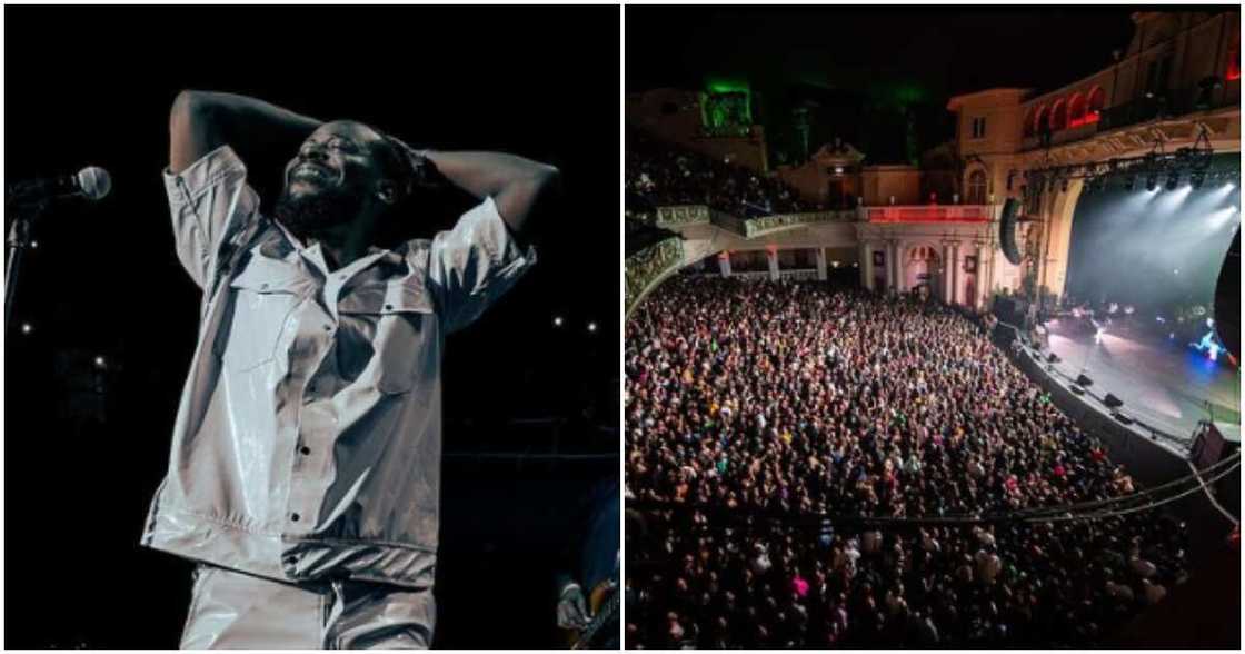 Photos of Adekunle Gold and scenes from his O2 Arena show Photos of Adekunle Gold and scenes from his O2 Arena show