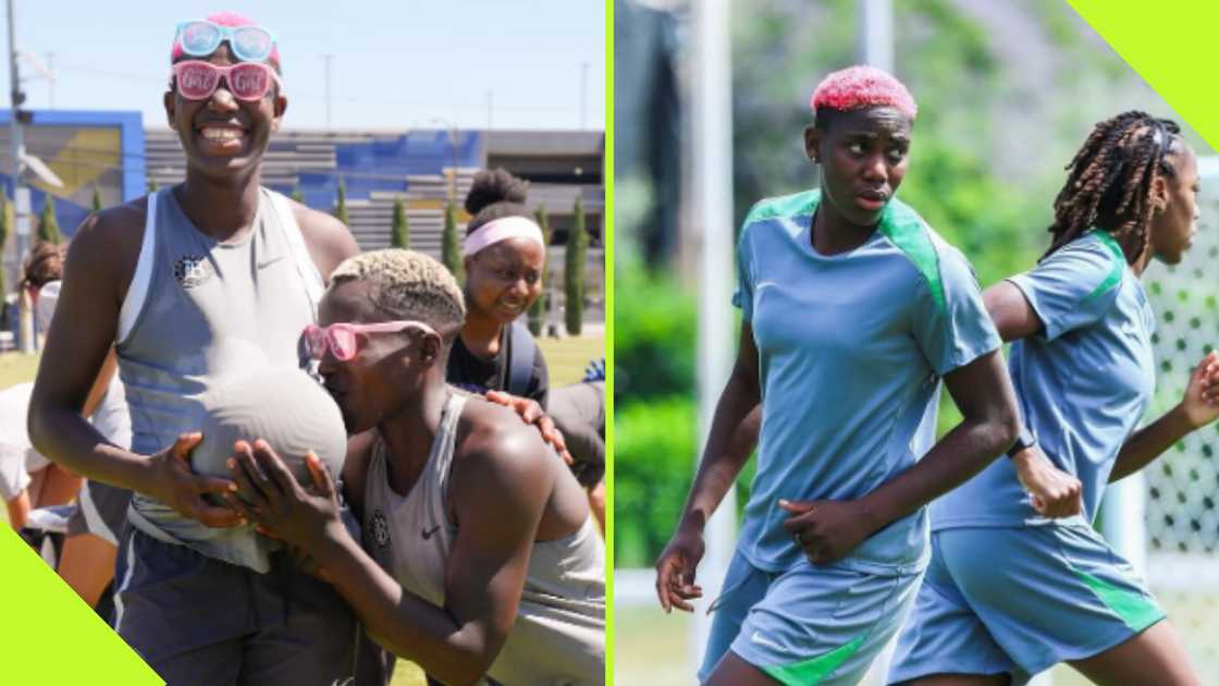 Asisat Oshoala enjoys her time at Bay FC Asisat Oshoala enjoys her time at Bay FC