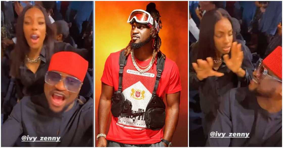 Photos of Paul Okoye and new babe Ivy Zenny