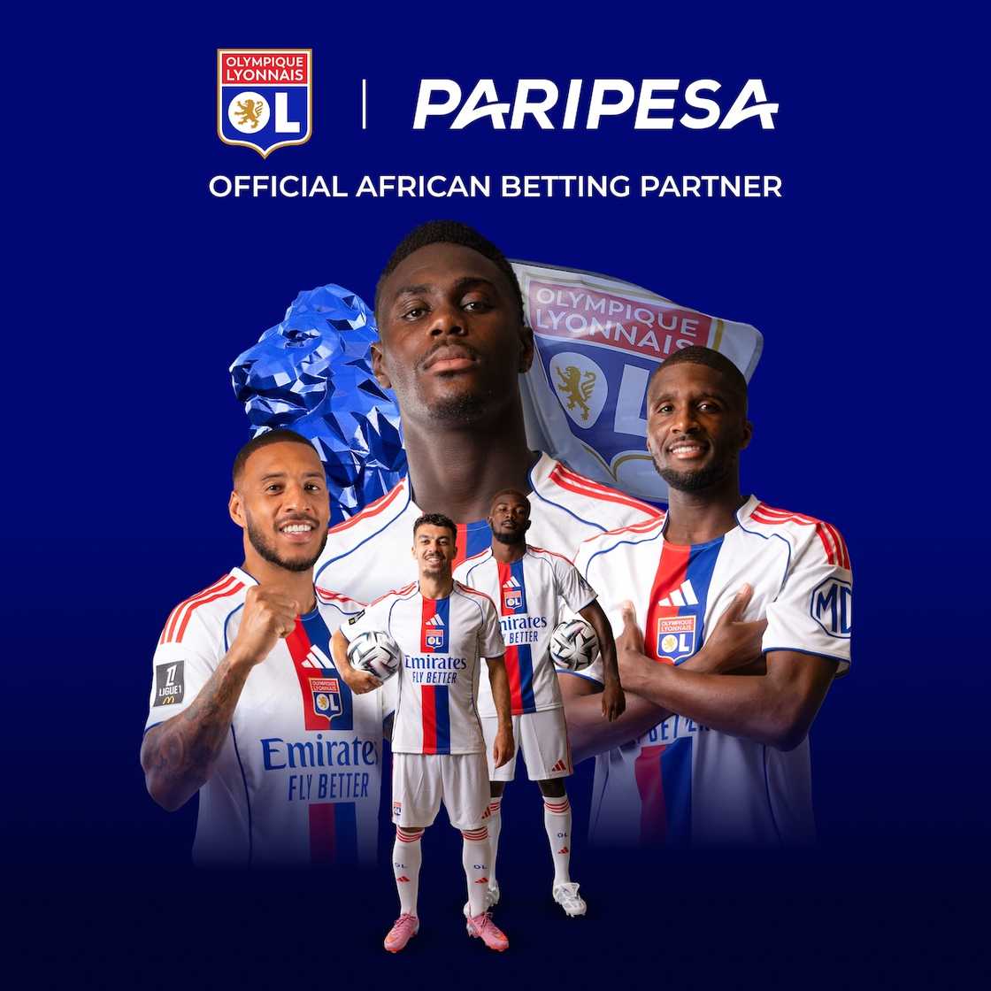 PariPesa & Lyon: Game on with Olympique Lyonnais Across Africa PariPesa & Lyon: Game on with Olympique Lyonnais Across Africa