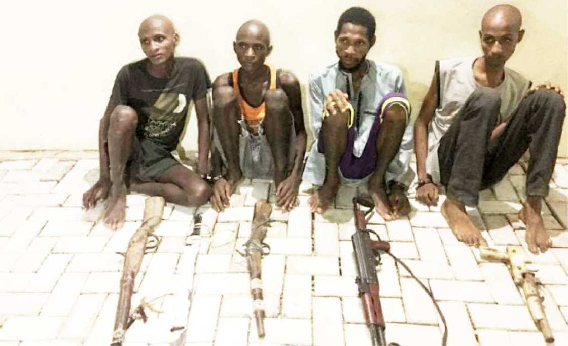 Masu garkuwa da Mutane 4 sun shiga hannu a jihar Legas Masu garkuwa da Mutane 4 sun shiga hannu a jihar Legas