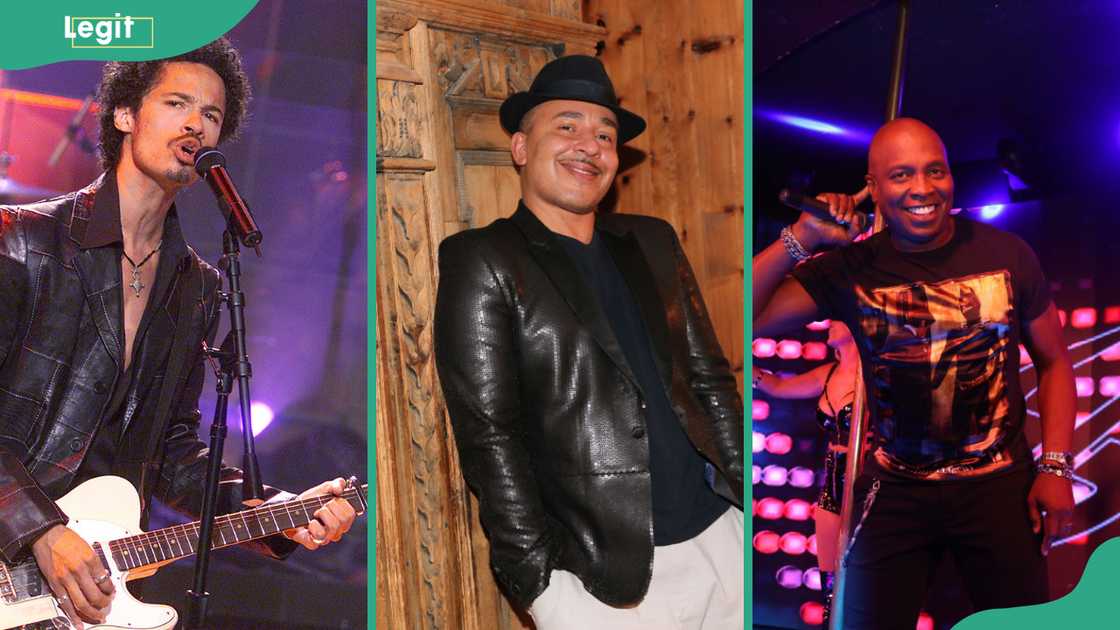 Eagle-Eye Cherry (L), Lou Bega (C) and Haddaway (R) Eagle-Eye Cherry (L), Lou Bega (C) and Haddaway (R)