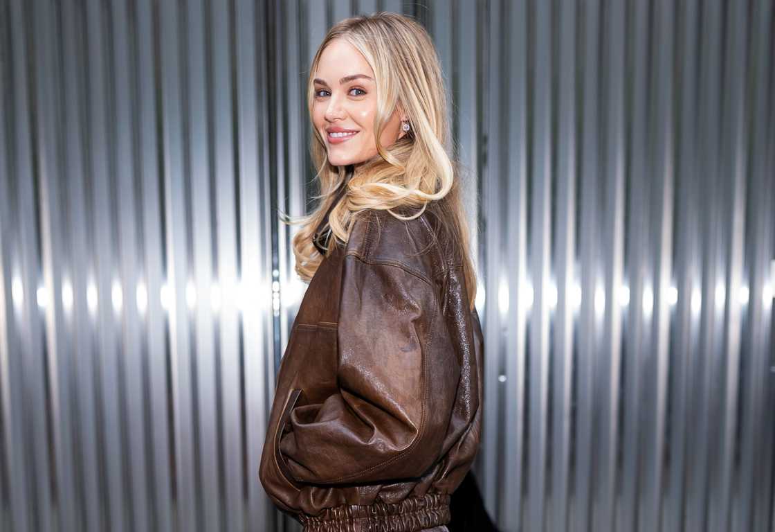 Michelle Randolph poses against a silver background