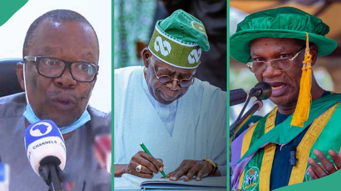 President Bola Tinubu has sacked Professor Tahir Mamman as the minister of education and announced the appointment of Morufu Alausa as his replacement days after ASUU issued warning strike. President Bola Tinubu has sacked Professor Tahir Mamman as the minister of education and announced the appointment of Morufu Alausa as his replacement days after ASUU issued warning strike.
