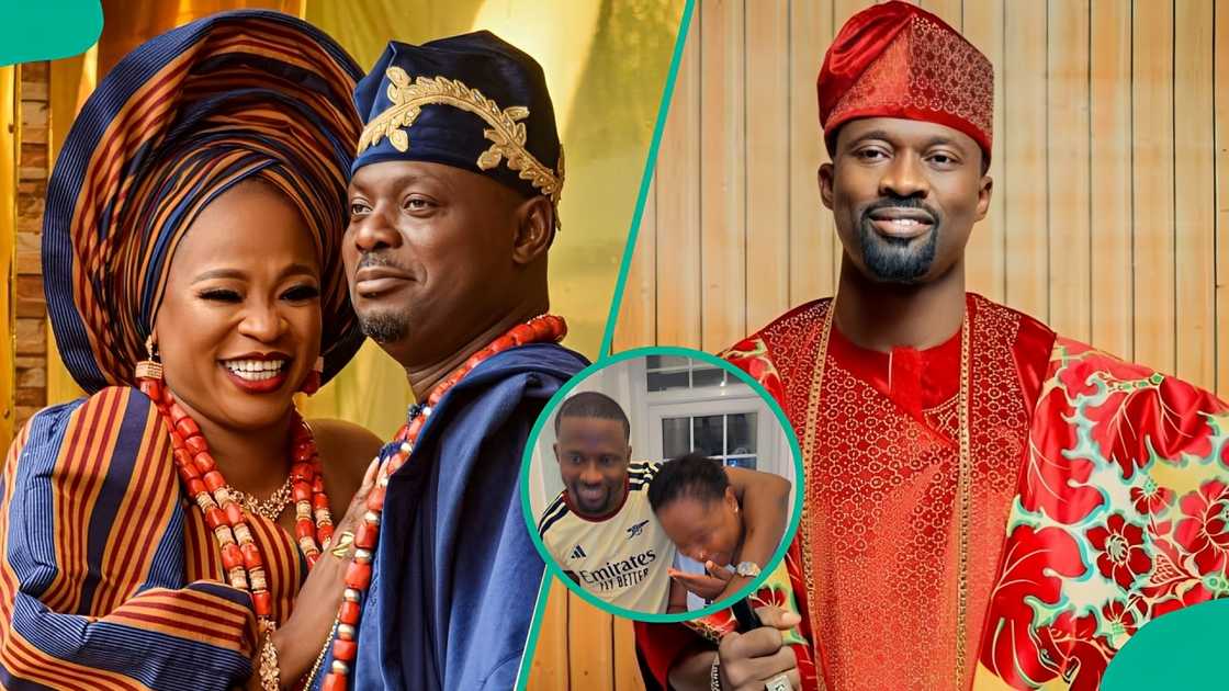 Actor Kunle Afod's wife Desola shares the moment she met Fuji star Malaika in London. Actor Kunle Afod's wife Desola shares the moment she met Fuji star Malaika in London.