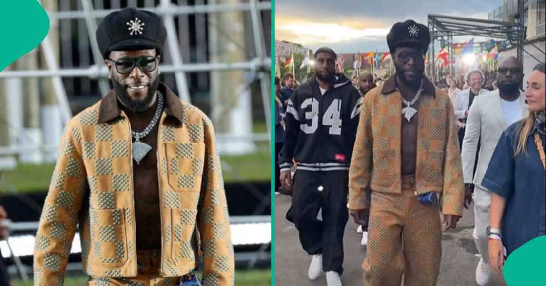 Burna Boy opens up about his favourite at 2024 Paris Fashion week. Burna Boy opens up about his favourite at 2024 Paris Fashion week.