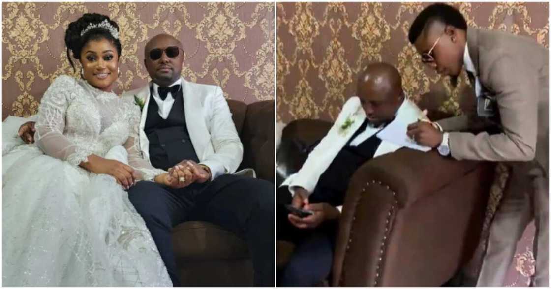 Davido's Isreal and his wife