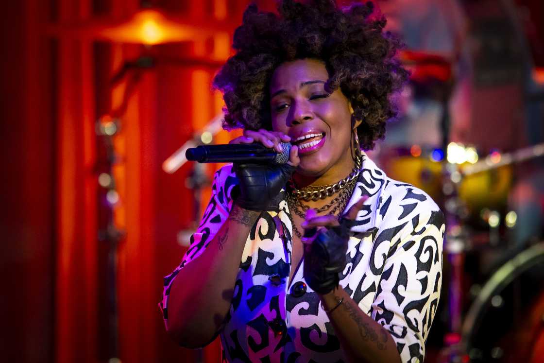 Macy Gray performs at Blue Note in Milan, Italy Macy Gray performs at Blue Note in Milan, Italy