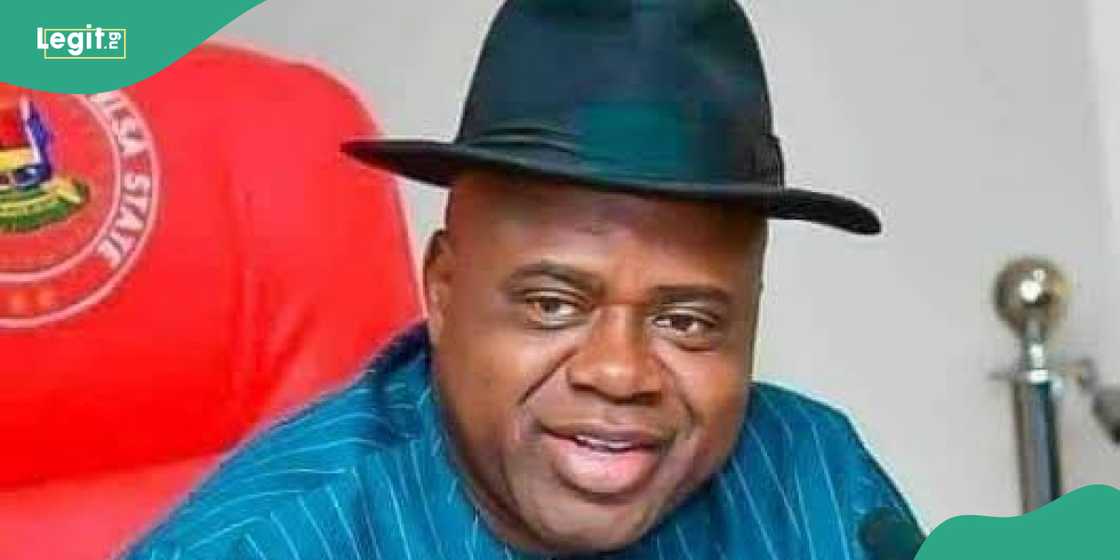 Governor Duoye Diri of Bayelsa state has transmitted power to his deputy Lawrence Ewhrudjakpo as he embarks on leave from November 25 Governor Duoye Diri of Bayelsa state has transmitted power to his deputy Lawrence Ewhrudjakpo as he embarks on leave from November 25