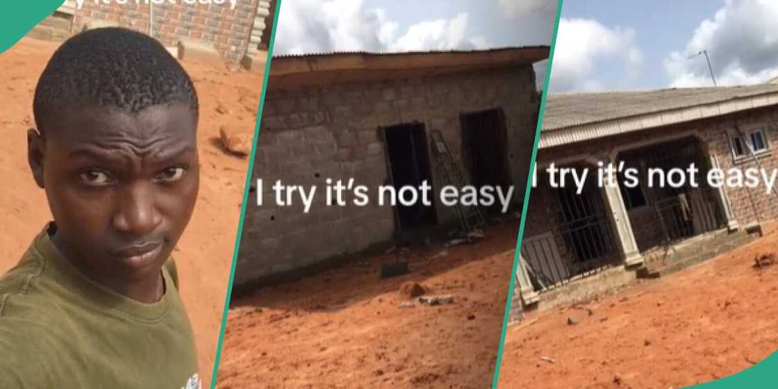 Building construction in Nigeria/Bungalow in Nigeria.