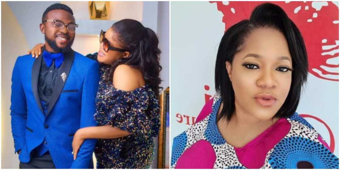 Fans Heave a Sigh of Relief as Toyin Abraham’s Hubby Shares Video to Confirm That She’s Getting Better Fans Heave a Sigh of Relief as Toyin Abraham’s Hubby Shares Video to Confirm That She’s Getting Better