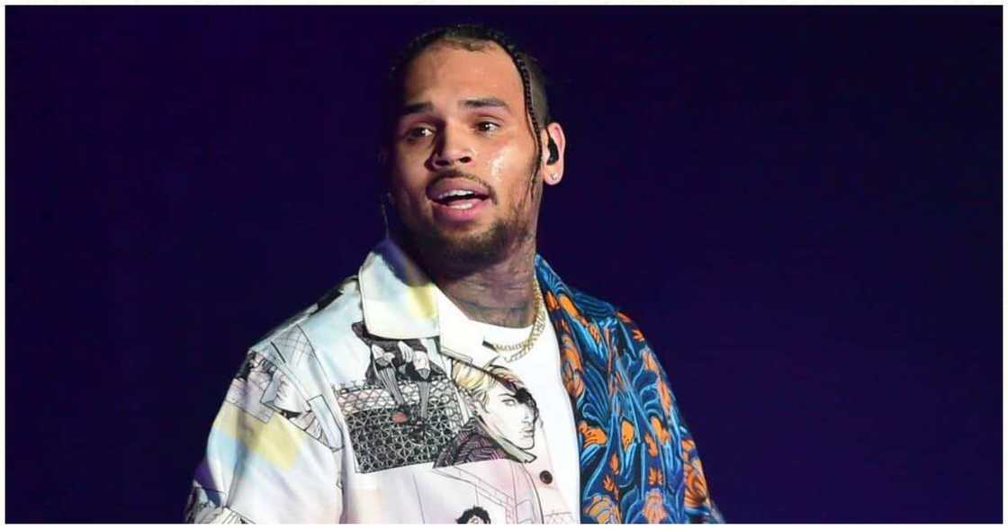 Chris Browncongratulated Rihanna. Photo: Getty Images.