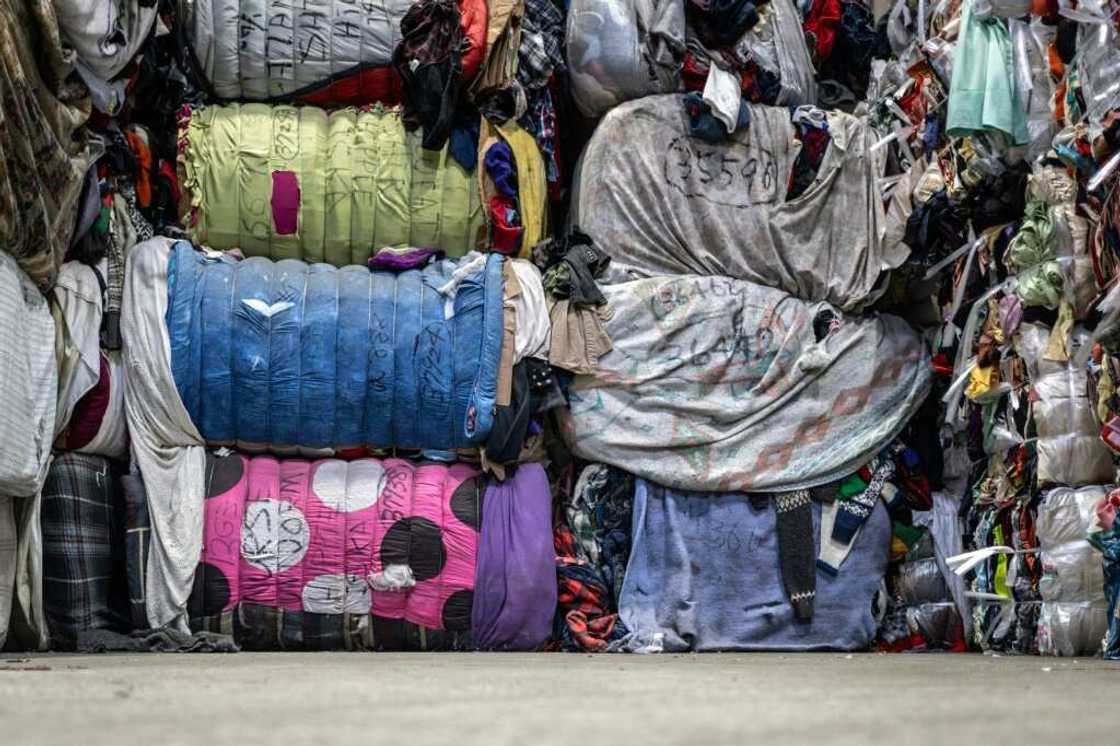 Globally, the equivalent of a truckload of clothes is burnt or buried in landfill every second, according to the Ellen MacArthur Foundation, a charity focused on eliminating waste and pollution Globally, the equivalent of a truckload of clothes is burnt or buried in landfill every second, according to the Ellen MacArthur Foundation, a charity focused on eliminating waste and pollution