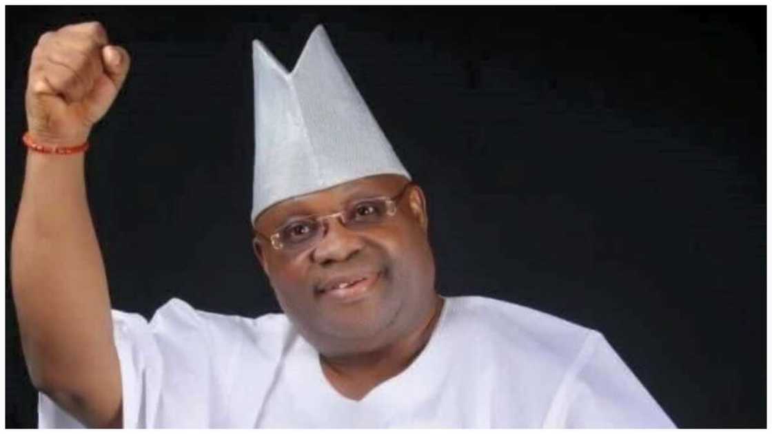 Yanzu Yanzu: Kotu ta tabbatar da Sanata Adeleke a matsayin dan takarar gwamna na PDP a Osun Yanzu Yanzu: Kotu ta tabbatar da Sanata Adeleke a matsayin dan takarar gwamna na PDP a Osun