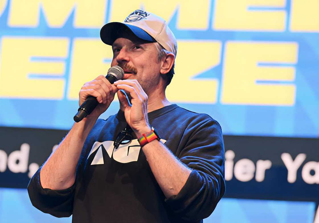 Jason Sudeikis at the Uptown Theatre