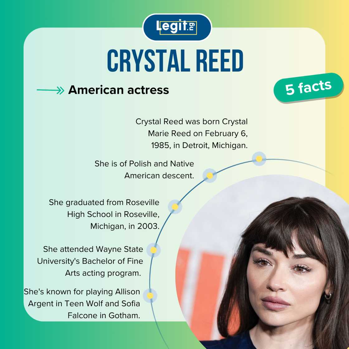 Five facts about Crystal Reed