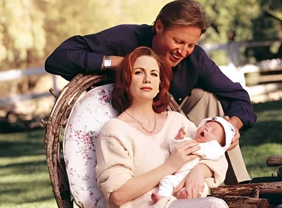 Melissa Gilbert, Bruce Boxleitner & their son Michael Melissa Gilbert, Bruce Boxleitner & their son Michael