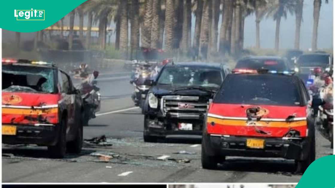 Image of the purported attack as shared by Super world King