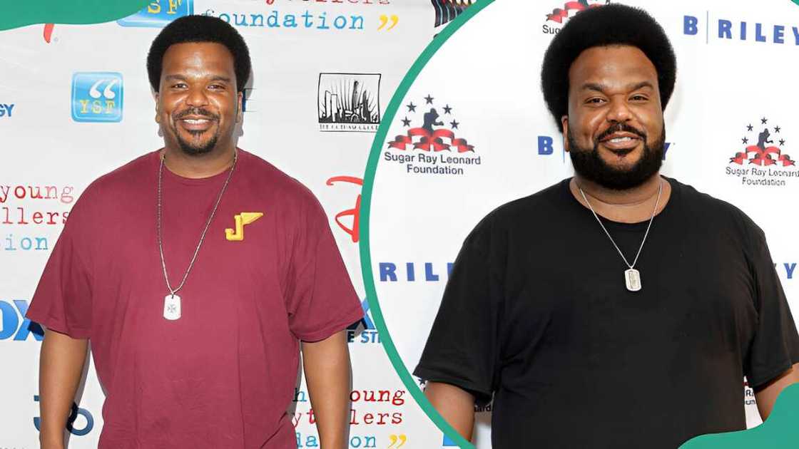 Craig Robinson at New Roads in Santa Monica and The Beverly Hilton in Beverly Hills, California