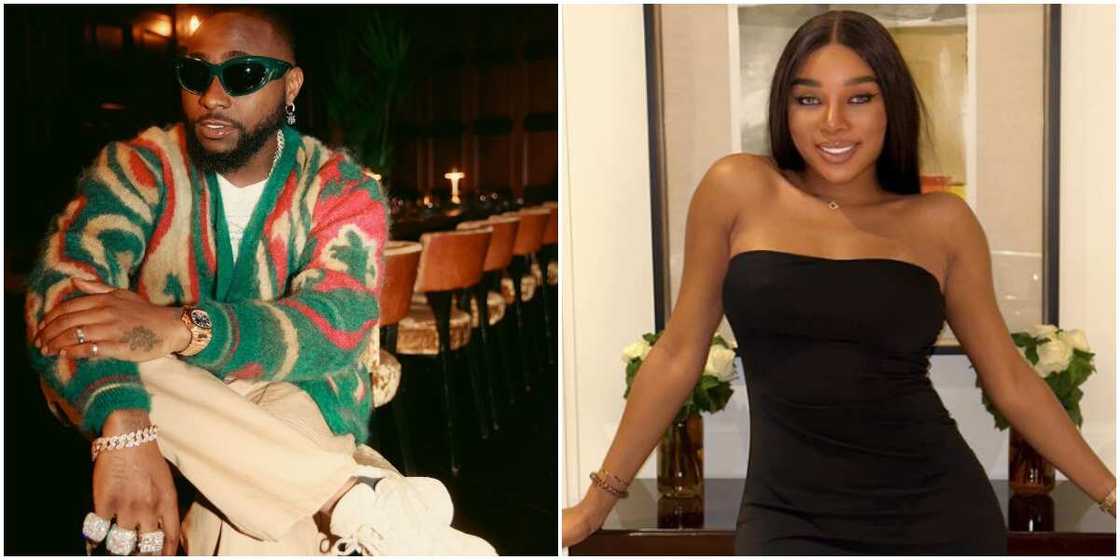 Davido, Davido's alleged French babay mama Ivanna Bay