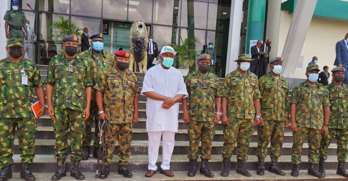 Immigration Boss, Others Hail Ugwuanyi on Peace, Development, Support to Security Agencies